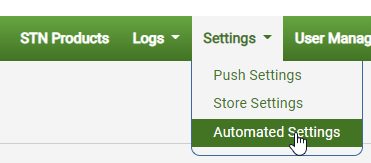 Automated Push of Missing Data elements - setting link